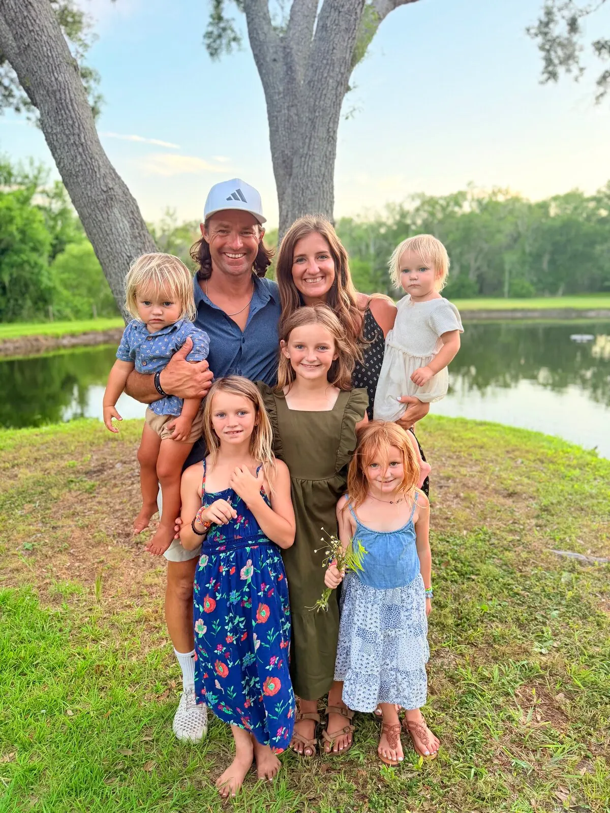 The family behind Fort De Soto Camp Guide on the beach